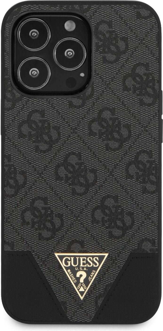 Guess Ochranný kryt pro iPhone 13 Pro - Guess, Metal Logo Gray