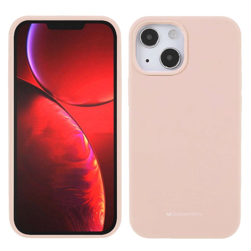 Mercury Ochranný kryt pro iPhone 13 mini - Mercury, Soft Feeling Pink Sand