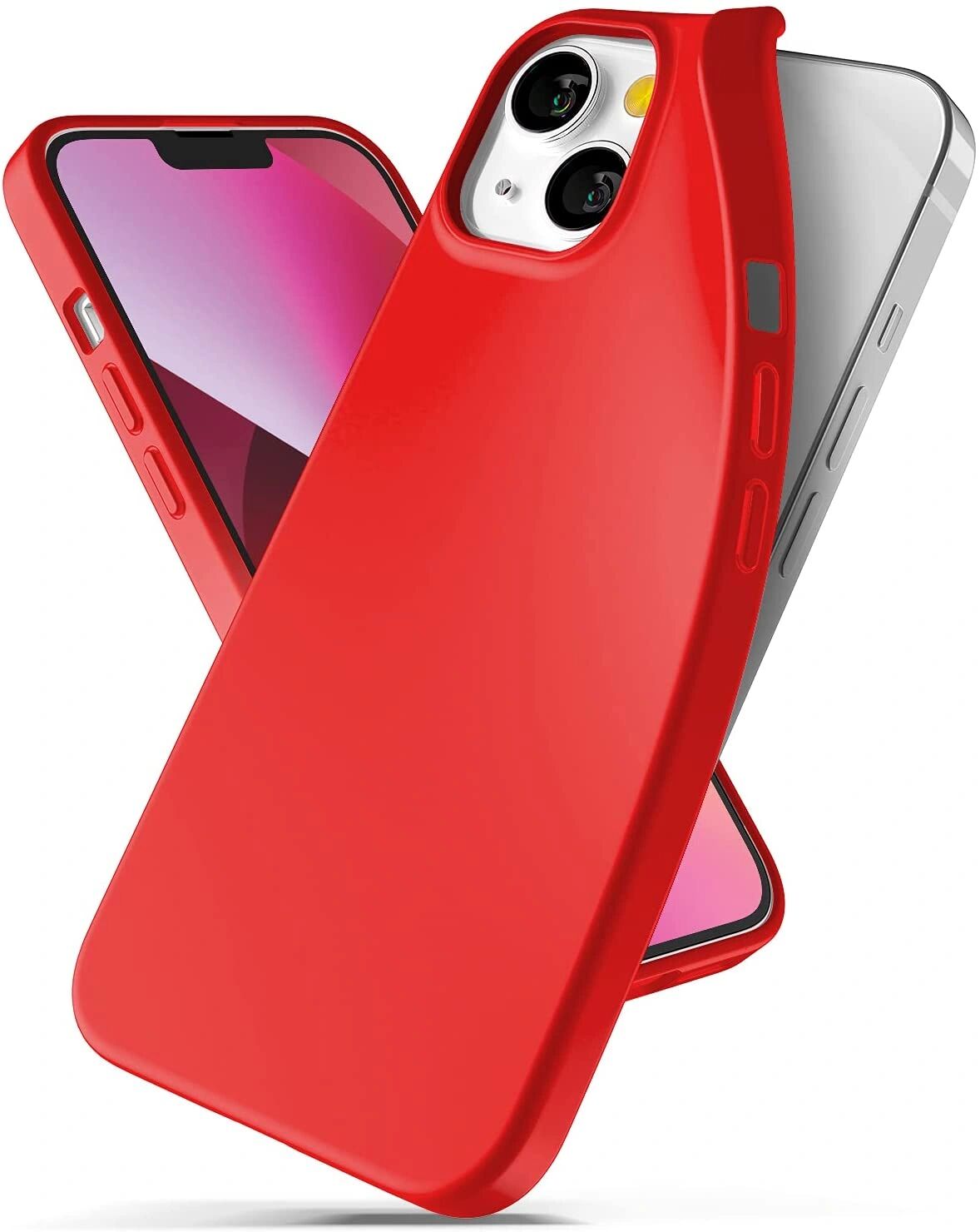 Mercury Ochranný kryt pro iPhone 13 - Mercury, Soft Feeling Red