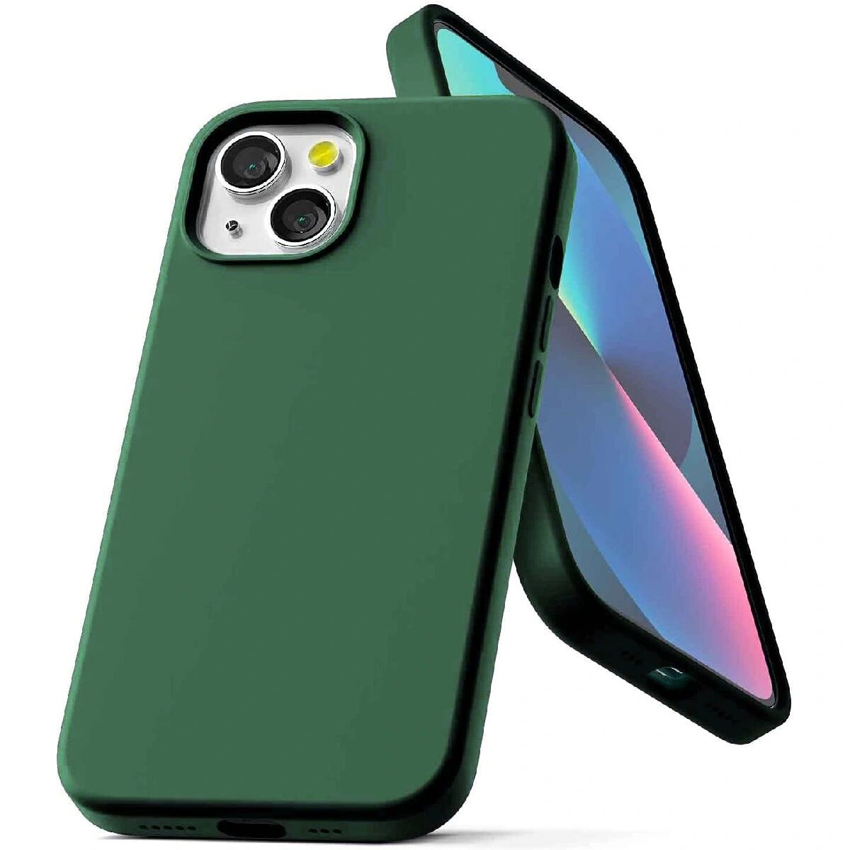 Mercury Ochranný kryt pro iPhone 13 mini - Mercury, Silicone Green