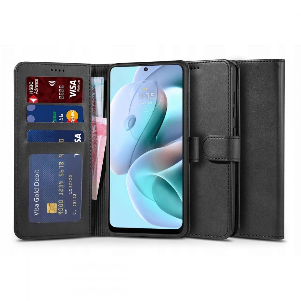 Tech-Protect Ochranné pouzdro pro Motorola Moto G31 / G41 - Tech-Protect, Wallet 2 Black