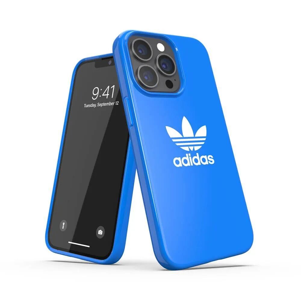 Adidas Ochranný kryt pro iPhone 13 / 13 Pro - Adidas, Snap Case Trefoil Blue