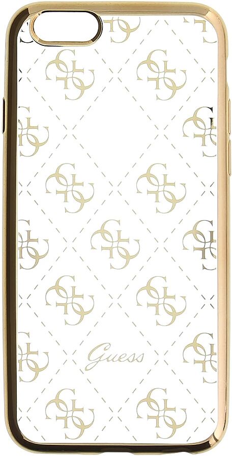 Guess Pouzdro / kryt pro Apple iPhone 5 / 5S / SE - Guess, 4G TPU Gold