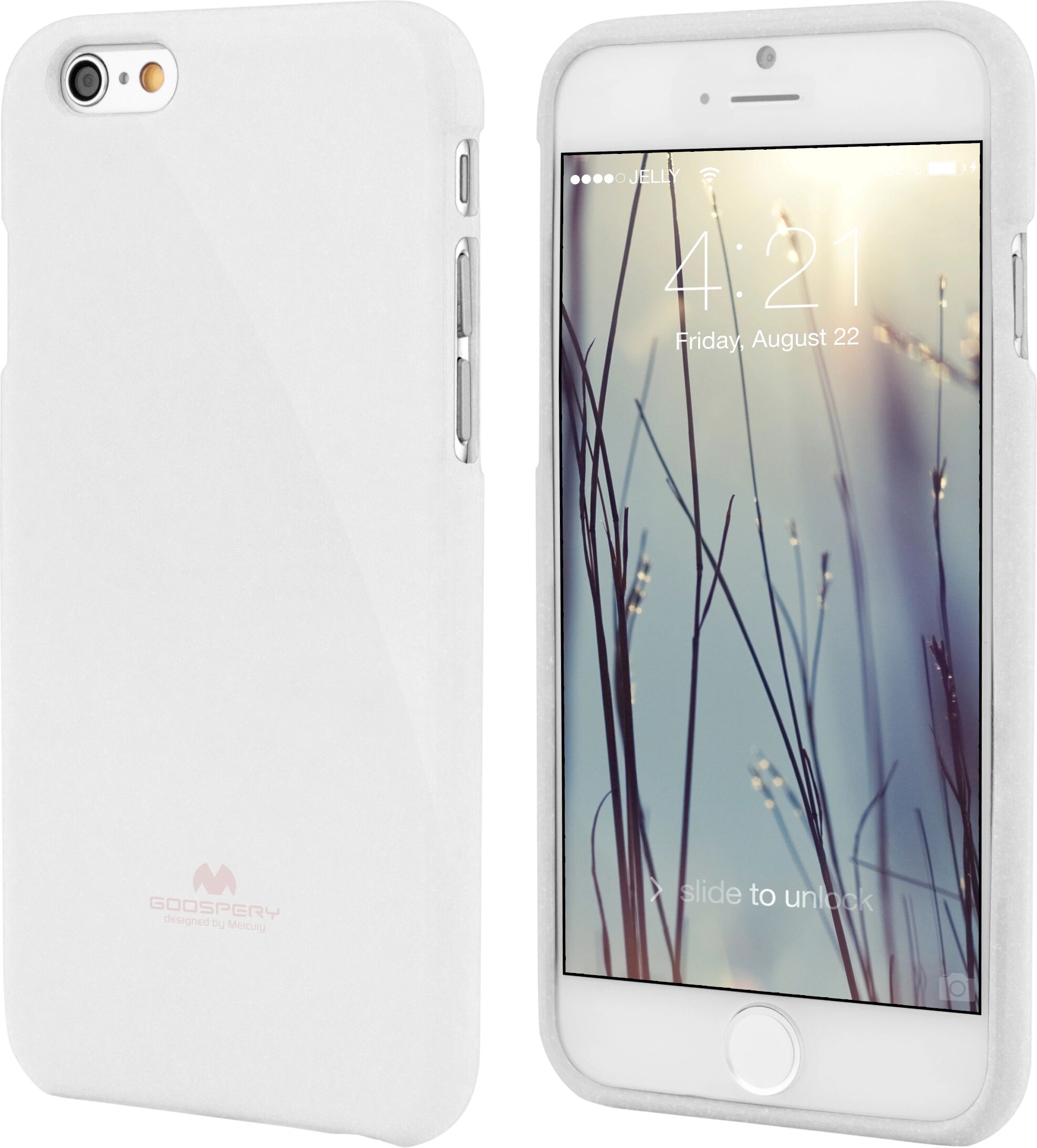 Mercury Pouzdro / kryt pro Apple iPhone 6 / 6S - Mercury, Jelly Case White