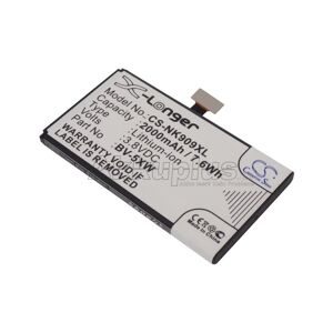 Ersatzakku - CS-NK909XL - Nokia / Microsoft Lumia 1020 / 909 / BV-5XW - 3,8 Volt 2000mAh Li-Ion