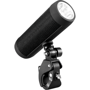 Celly SPEAKERBIKEBK - Fahrradlautsprecher, Taschenlampe, Powerbank, Bluetooth