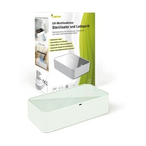 LEICKE Wireless Charger mit Sterilisator box   UV Desinfektionsbox