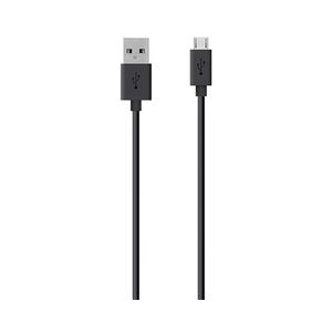 Belkin USB A - Micro-USB, 2m USB Kabel USB 2.0 Micro-USB B Schwarz