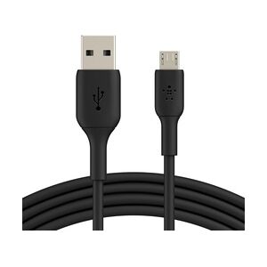 Belkin CAB005BT1MBK USB Kabel 1 m USB A Micro-USB A Schwarz