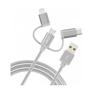 Joby ChargeSync Kabel 3in1 GR