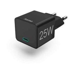 Hama 201651 Mini USB-C Schnellladegerät 25W schwarz