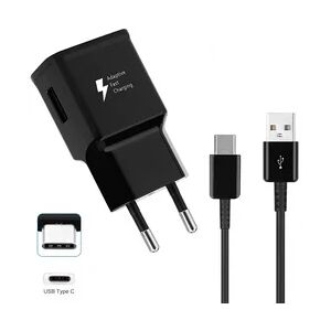 MediaRuler Samsung EP-TA200 Power Adapter + USB-C Kabel schwarz
