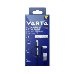 Varta 57937 101 111 Ladegerät für Mobilgeräte Universal Lightning, USB Drinnen