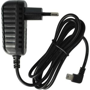 vhbw 220V Netzteil Ladegerät Ladekabel (1A) mit Mini-USB kompatibel mit Falk N30 N40 N50 N80 N100 N120 N150 N200 N220 N220L N220i N240 M4 M6 M8