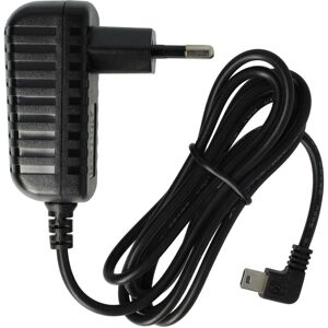 vhbw 220V Netzteil Ladegerät Ladekabel (1A) mit Mini-USB kompatibel mit Garmin Nüvi 140 150 550 1240 1340 1490 2585 3597, Edge 200 205 305 500 800