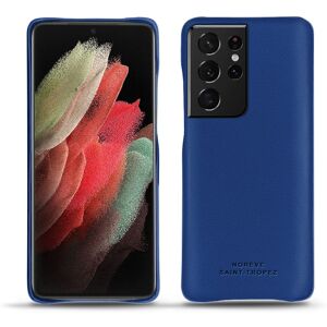 Noreve Lederschutzhülle Samsung Galaxy S21 Ultra Évolution Bleu Océan PU