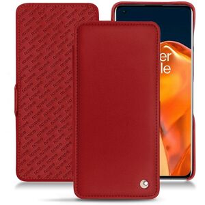 Noreve Lederschutzhülle OnePlus 9 Pro Perpétuelle Rouge