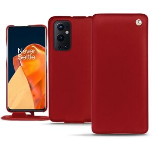 Noreve Lederschutzhülle OnePlus 9 Pro Perpétuelle Rouge