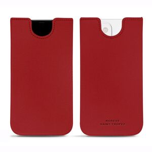 Noreve Lederschutzhülle Apple iPhone 13 mini Évolution Rouge PU