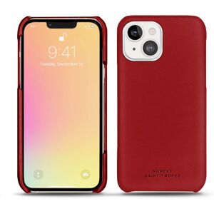 Noreve Lederschutzhülle Apple iPhone 13 mini Évolution Rouge PU