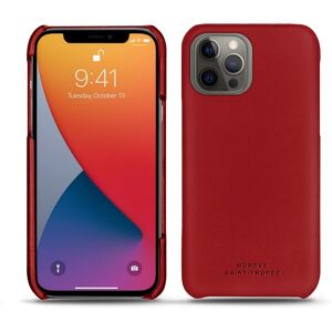 Noreve Lederschutzhülle Apple iPhone 13 Pro Évolution Rouge PU