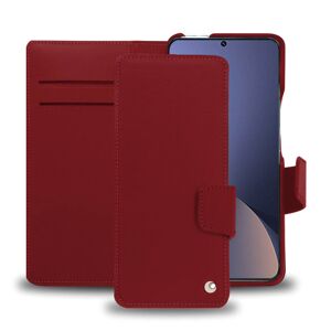 Noreve Lederschutzhülle Xiaomi 12 Pro Perpétuelle Rouge