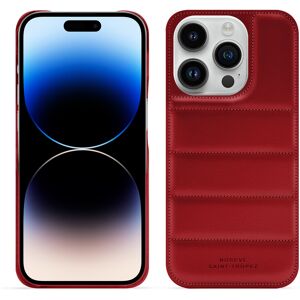 Noreve Lederschutzhülle Apple iPhone 15 Pro Évolution Rouge PU