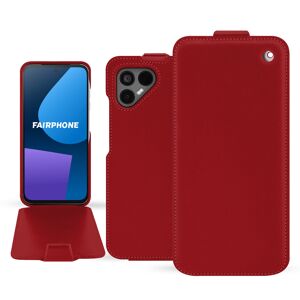 Noreve Lederschutzhülle Fairphone 5 Perpétuelle Rouge