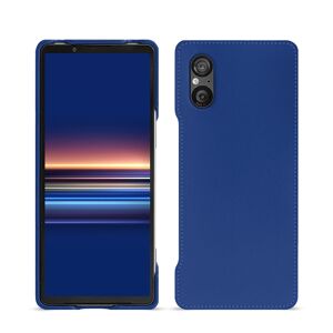 Noreve Lederschutzhülle Sony Xperia 5 V Perpétuelle Bleu océan