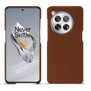 Noreve Lederschutzhülle OnePlus 12 Perpétuelle Marron