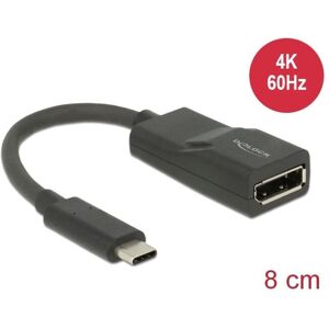 DeLock Adapter USB Type-C Stecker > DisplayPort Buchse - Apple Adapter