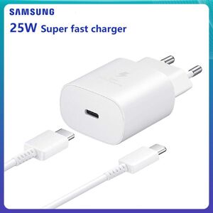 Samsung Original 25w Schnellladegerät Superschnelles Laden Mit Typ-C-Kabel Für Samsung Galaxy S24 Ultra S24+ S24 S23 S23+ S22 S22+ S21ultra