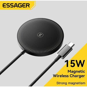 Essager Electronic Essager 15 W Magnetische Kabellose Ladegeräte Schnellladekabel Typ C Für Iphone 14 13 12 Pro Max Qi Kabelloses Ladegerät Telefon-Ladegeräte