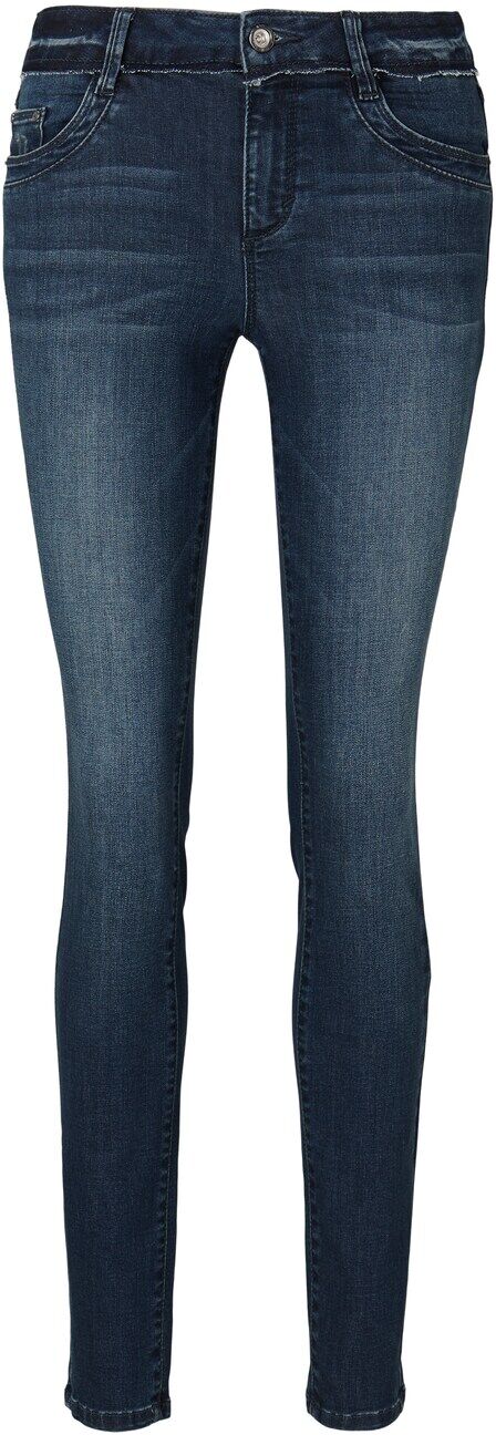 TOM TAILOR Damen Alexa Skinny Jeans, blau, Gr.26/32