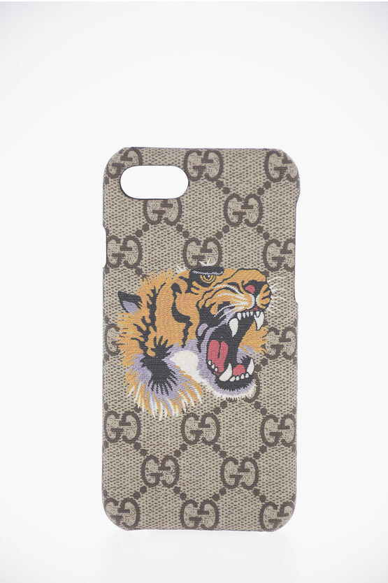 Gucci Tiger Printed iPhone 8 Cover Größe Unica