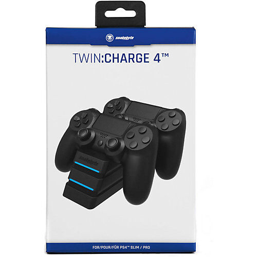 PS4 Twin: Charge 4 (schwarz)