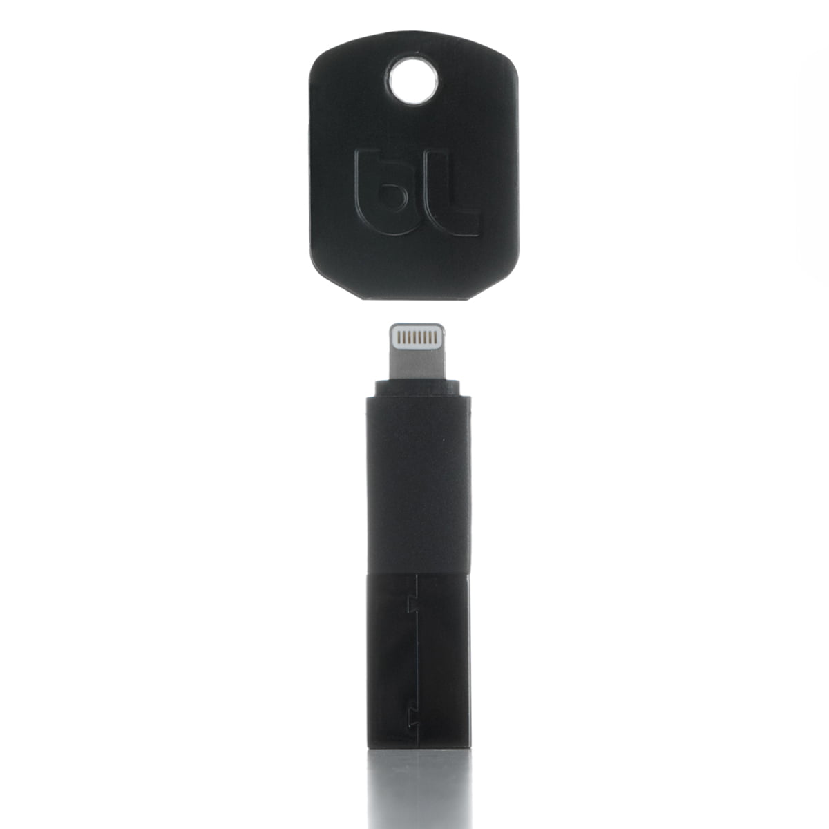 Bluelounge - Kii USB-Adapter (Lightning connector), schwarz