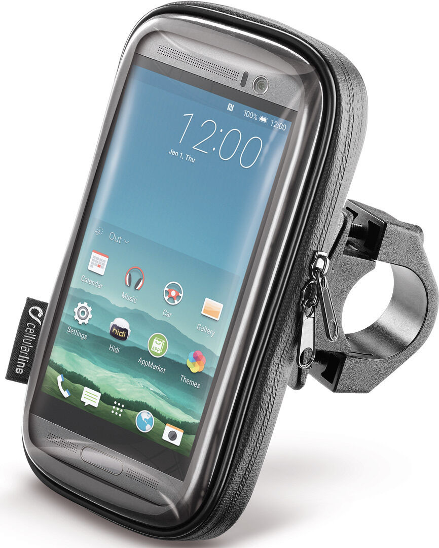 Interphone Unicase Bis Zu 5.2 Zoll Handy Halterung Schwarz Einheitsgröße