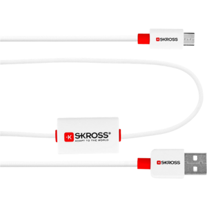 Skross Buzz Charge’n Sync Alarm USB 2.0 A til USB Micro - 1 m