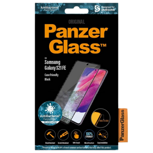 PanzerGlass™ PanzerGlass Samsung Galaxy S21 FE Sort Skærmbeskyttelse
