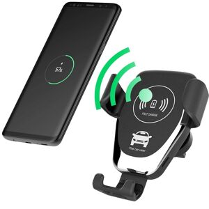 Pro Trådløs mobiloplader til bil m. Qi - Fast Charge