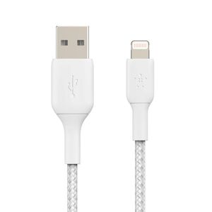 Belkin CAA002BT3MWH Lightning kabel 3 m Hvid