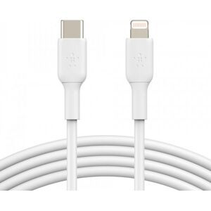 Belkin BOOST CHARGE™ Lightning - USB-C kabel, 1m, hvid