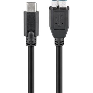 Goobay USB-C - micro-B-kabel, 1 m
