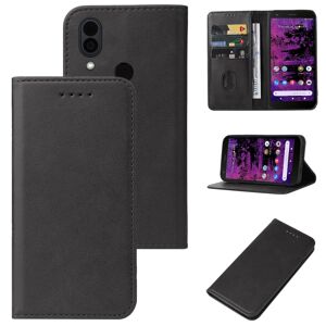 My Store For CAT S62 Pro Magnetic Closure Leather Phone Case(Black)