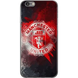 Generic Apple iPhone 6s Gennemsigtig cover Manchester United FC