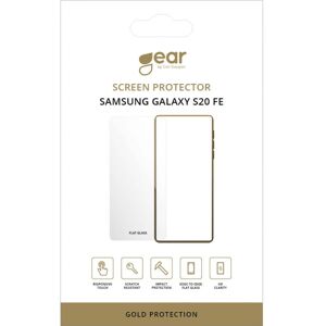 GEAR Glass Prot. Flat Case Friendly 2.5D GOLD Samsung Galaxy S20FE 5G/S20FE 4G