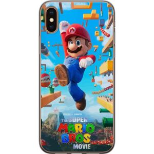 Generic Apple iPhone X Gennemsigtig cover Super Mario Bros