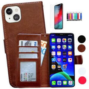 StarGadgets iPhone 13 - PU Leather Wallet Case