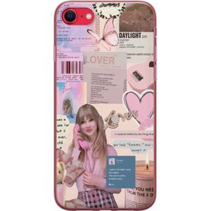 Generic Apple iPhone 8 Gennemsigtig cover Taylor Swift